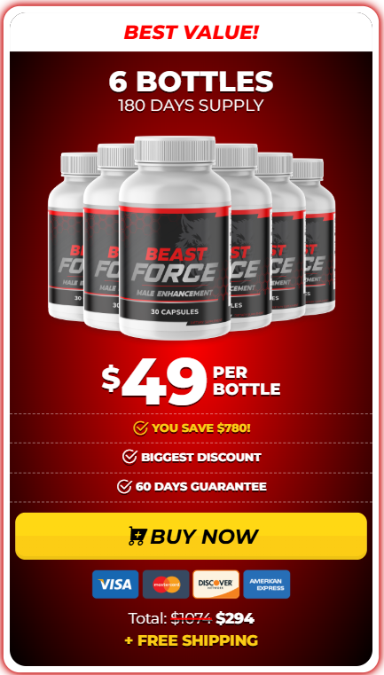 Buy BeastForce 6 Bottle